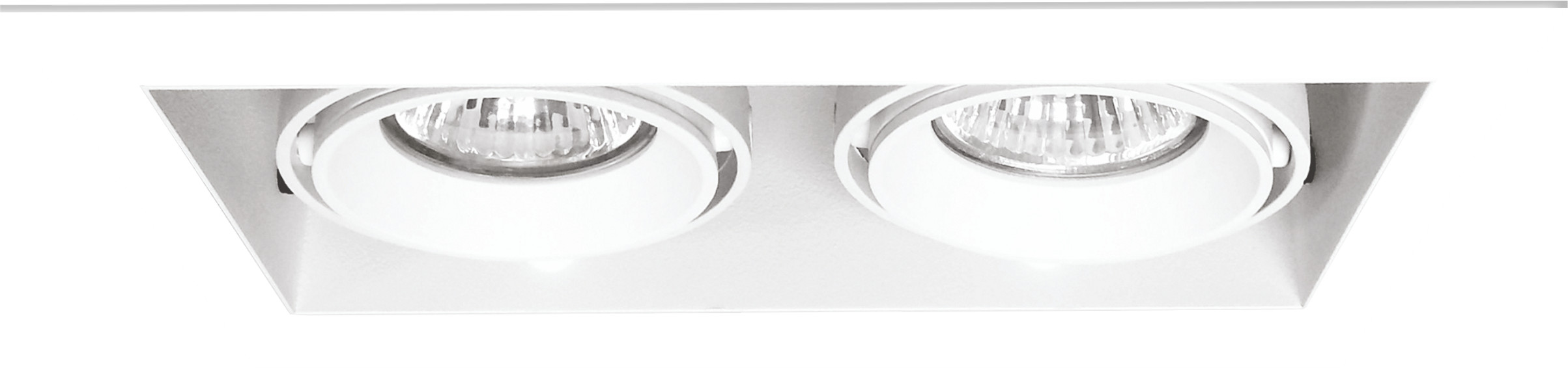 Light Prestige Merano 2 podtynkowa z ramką LP-2790/2RS WH frame