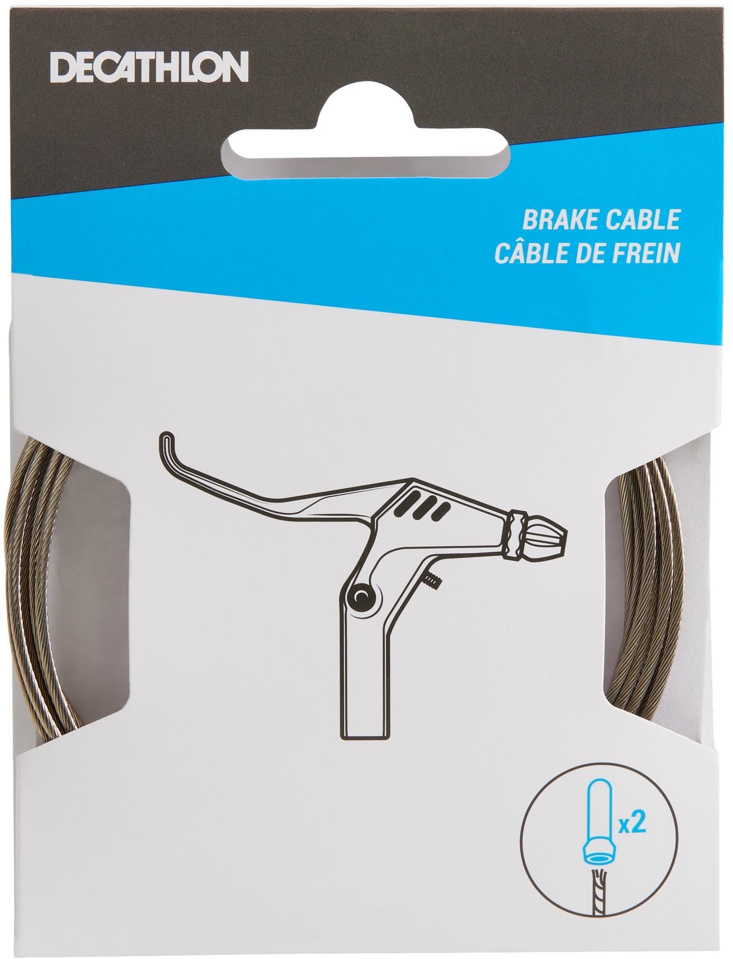 BTWIN Linka Hamulcowa Uniwersalna Do Mtb/Rowerów Miejskich 3608409843982