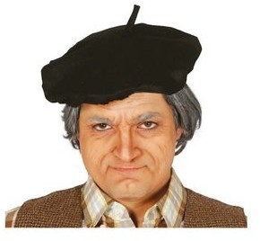GU Beret czarny 1 szt GU18406