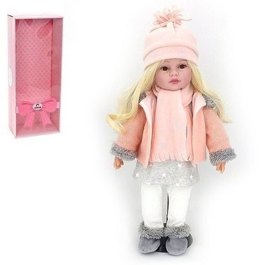 Lalka Dziewczynka 45CM Mówi Po Polsku+długie Włosy