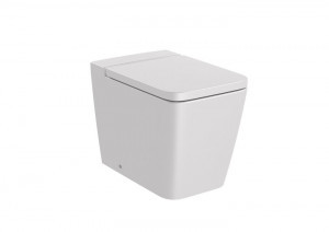Roca A347537630 INSPIRA SQUARE Miska wc stojąca Rimless BTW 560x370 PERŁA
