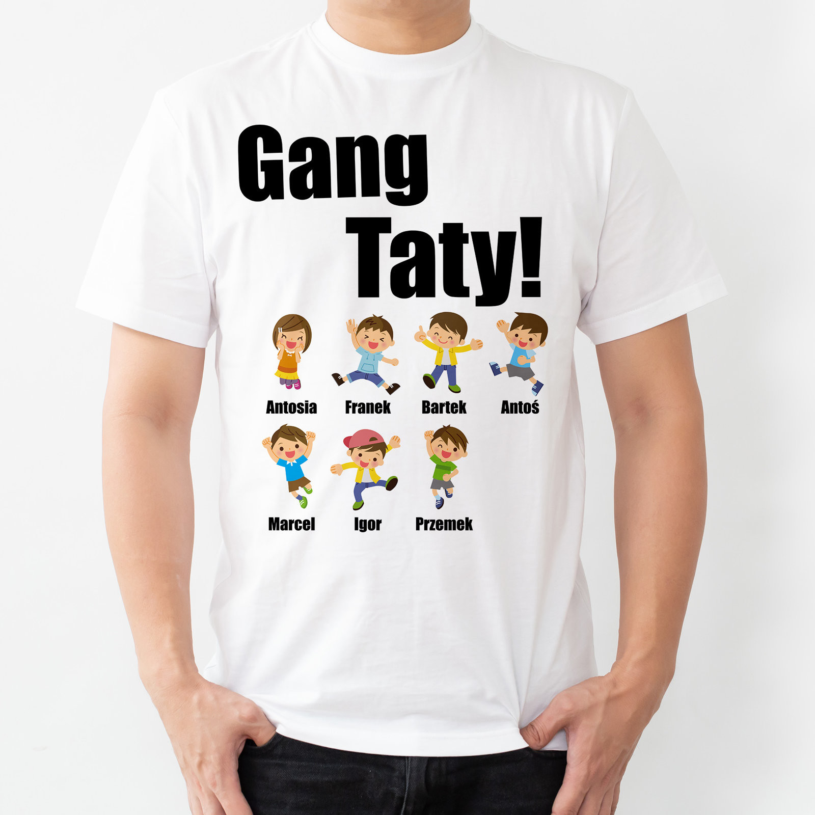 Poczpol Gang taty - koszulka męska 43292-A