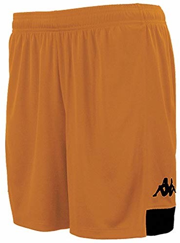 Kappa Krótkie spodnie unisex dla dzieci. Szorty Paggo pomarańczowa pomarańczowy/czarny 8 lat 304IPL0