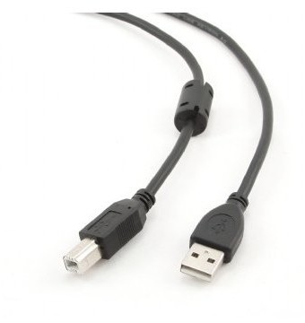 Gembird KABEL USB AM-BM 2.0 +FERRYT 4,5M CCF-USB2-AMBM-15