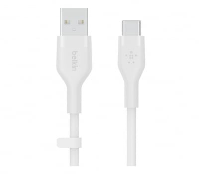 Belkin USB-A USB-C Silicone 3m White
