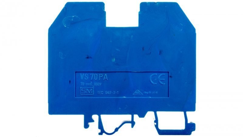 ETI polam Złączka szynowa gwintowa 70mm2 niebieska VS 70 PAN 003901189 003901189
