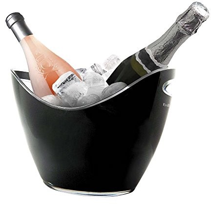 Vin Bouquet VIN Bouquet FIE 006  pojemnik na lód na 2 butelek, czarny FIE 006