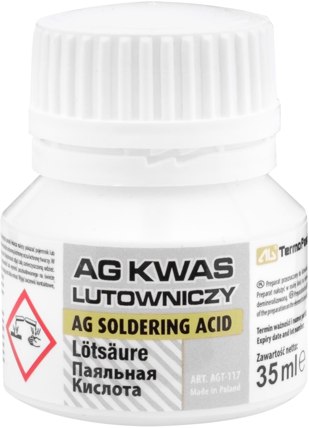 AG Termopasty Kwas lutowniczy 35ml AG AGT-117