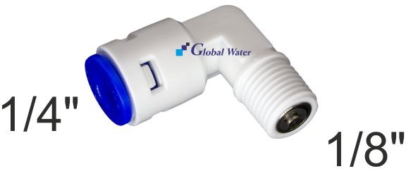 Global Water Kolanko z zaworem zwrotnym ze stali nierdzewnej CV-KP14GZ18