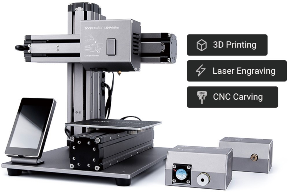 Snapmaker Drukarka 3D Snapmaker v1 3w1 - moduł lasera, CNC, druk 3D SNM-15111