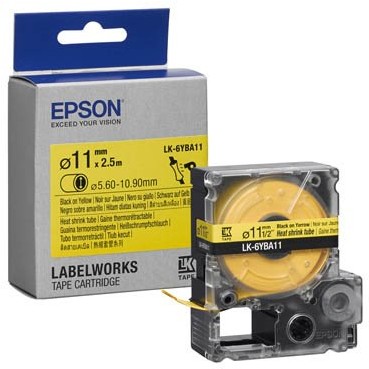 Epson Ribbon LK-6yba11yellow/Black C53S656904
