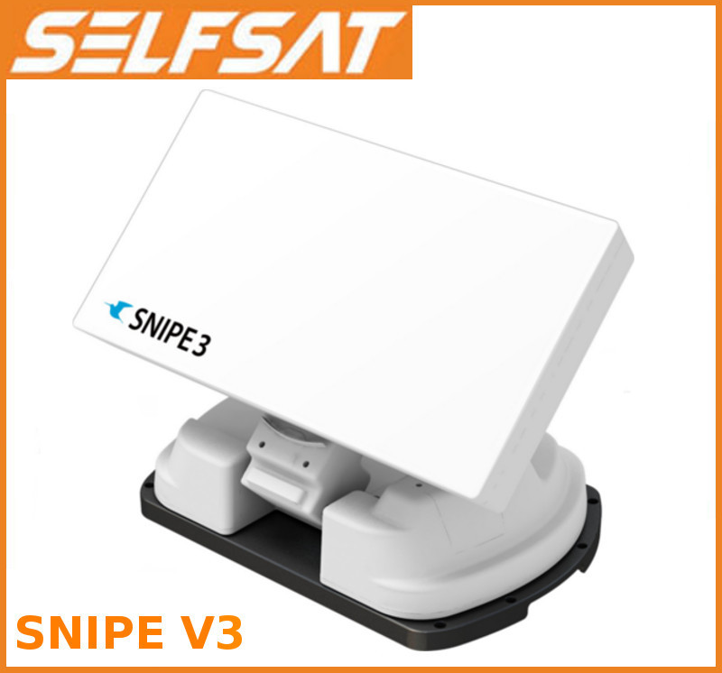 Selfsat Antena automatyczna Snipe V3 TWIN GPS