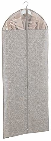 Wenko 64513100 pokrowiec na ubrania Balance, bezpieczna ochrona, do przechowywania garniturów i sukienek, 60 x 150 cm, kolor taupe 64513100