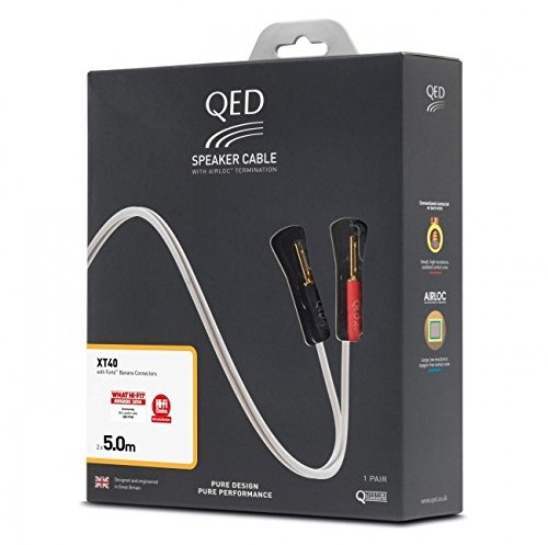 QED qed Reference XT 40 High End głośnik kablem, 2 x 5.00 m (para) QE1454 (New)