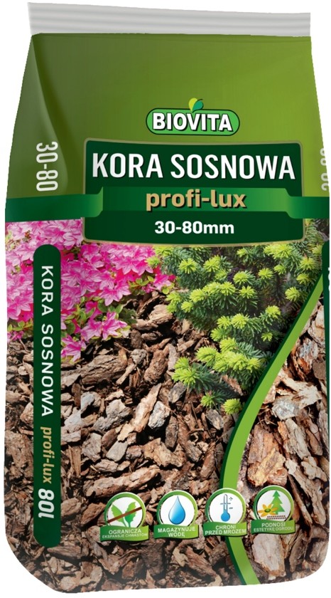 Kora sosnowa profi-lux Biovita 30-80 mm 80L