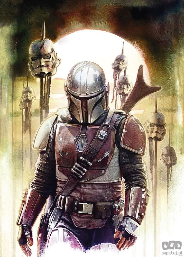 Komar Fototapeta Star Wars The Mandalorian Big Impaler DX4-085 DX4-085