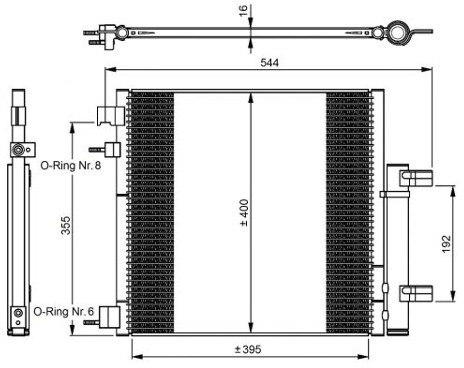 NRF Skraplacz, klimatyzacja 350048