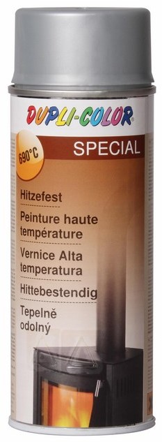 Dupli Color Spray  Hitzefest srebrny 800°C 400 ml