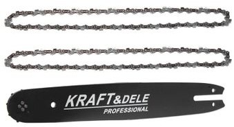 Husqvarna KRAFT&DELE Prowadnica 15"/38cm + 2 łańcuchy 1,5mm 0,325 do piły KD10151