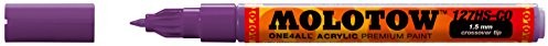 Molotow MO127407 ONE4ALL 127 HS-CO #042 pisak do oznaczania, johannisbeere, opakowanie 6 sztuk MO127407