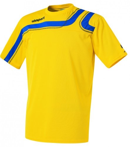 Uhlsport trykot Progressiv koszulka z krótkim rękawem, wielokolorowa, XS 100306206_maisgelb/royal_XS