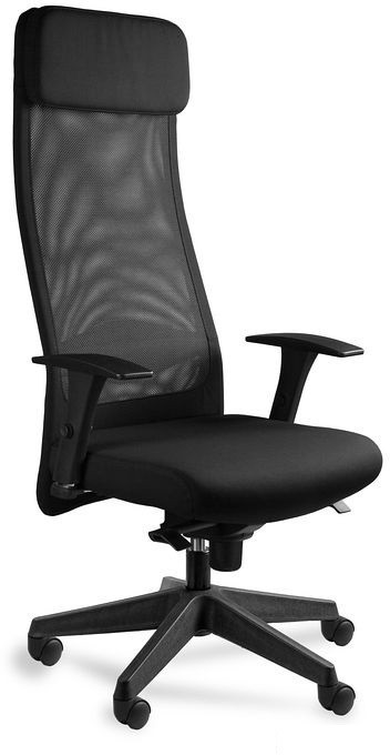 Unique Meble Ergonomiczny fotel biurowy ARES MESH wysokie oparcie