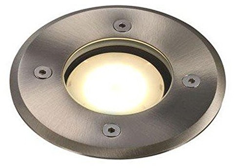 Nordlux Nord Lux 83830034 lampa do montażu w podłodze, metal, srebrny 83830034