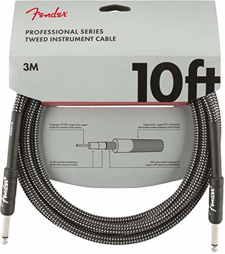 Fender kabel Professional Series, 3 m szary tweed