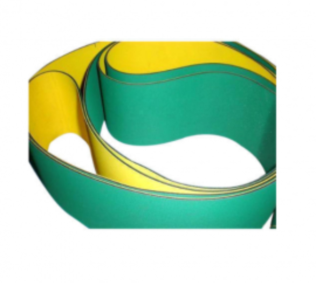 Pas Płaski Napędowy 1950x50 Żółto/Zielony Do Maszyn 26203