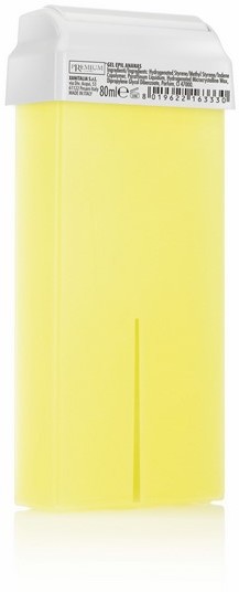 PREMIUM textile Wosk Do Depilacji Gel Epil Ananas Z Szeroką Rolką 80ml 1500.042