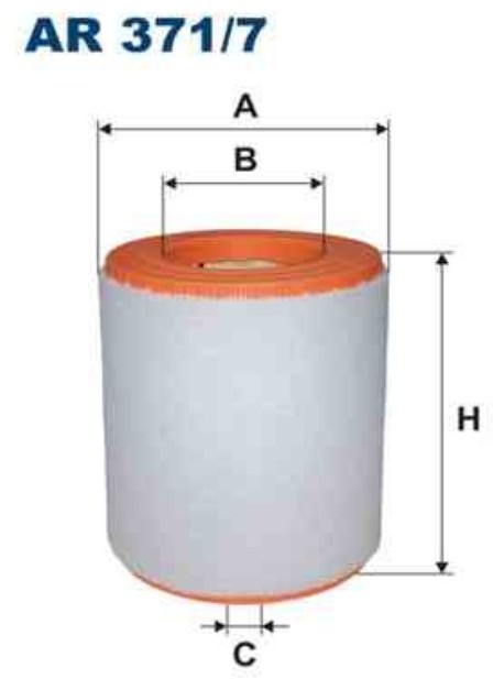 Filtron Norauto Filtr Powietrza AR371/7