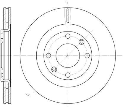 Roadhouse Tarcza hamulcowa 6240.10