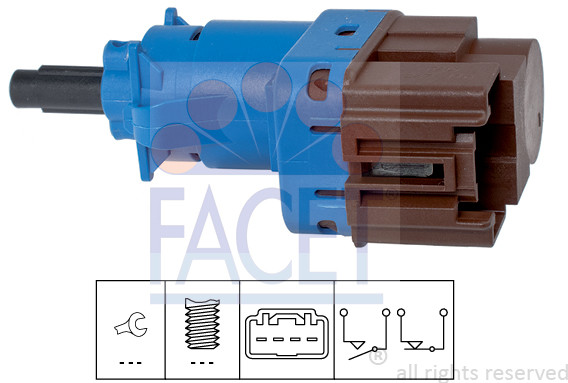 FACET Włącznik świateł STOP 7.1247