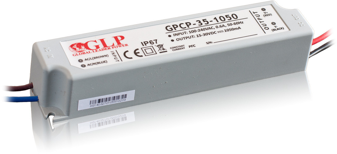 GLP Zasilacz prądowy z PFC GPCP-35-1050