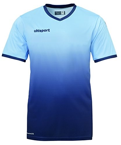 Uhlsport odzież Teamsport Division koszulka z krótkim rękawem, wielokolorowa, S 100329303_skyblau/marine 14_S