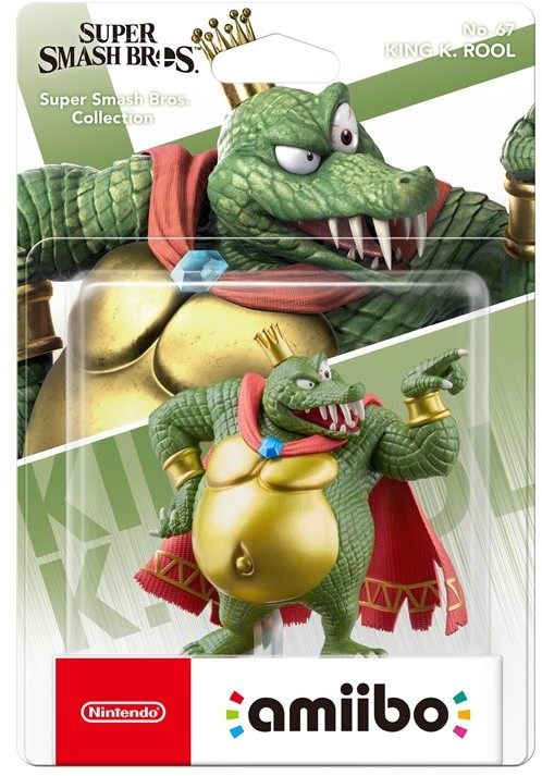 Nintendo AmiiboKing K. Rool no. 67 (Super Smash Bros. Collection) - Akcesoria do konsoli do gier - Nintendo Switch 0045496380748