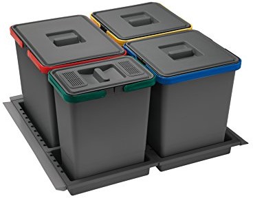 FENIKS Elle Tipi ptc28 06050 2 °F C10 PPV z pedałem segregacja śmieci z szufladą PTC28 06050 2F C10 PPV