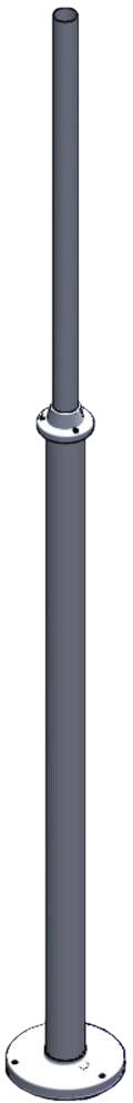Norlys Słup LAMPPOST 3009 GALVANIZED 120-220CM