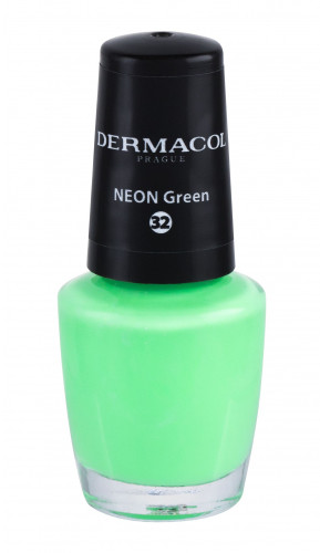 Dermacol Neon lakier do paznokci 5 ml 32 Neon Green