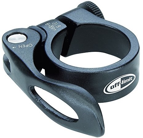 Prophete Off limit siodełkowym ze złączem szybkomocującym pierścienia zaciskowego aluminiowa 31.8 MM matowa czarna, 6583 2077883