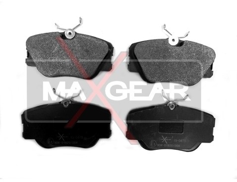 MaxGear Zestaw klocków hamulcowych, hamulce tarczowe 19-0479