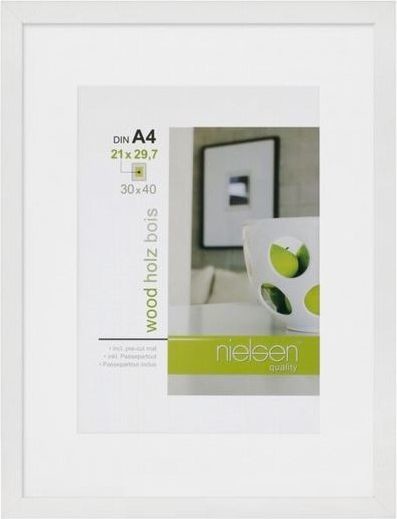 Nielsen Design Apollo white 30x40 Wooden Frame 8988017 - 8988017