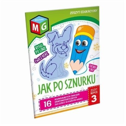 MULTIGRA Multigra, kolorowanka Jak po sznurku nr 3