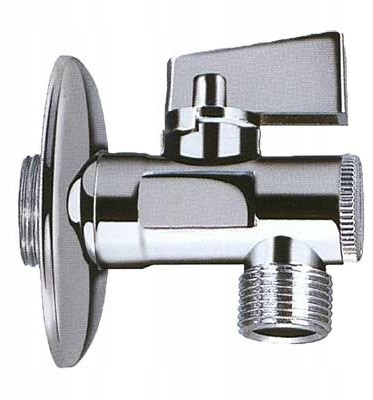 Invena Zawór Kulowy Z Filtrem 1/2x3/8 I Rozetką