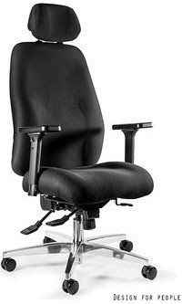 Opinie o Unique Fotel ergonomiczny ULTIMA Czarny RABAT na stronie! 9009-A