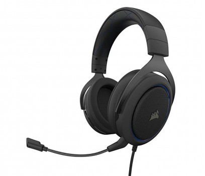Corsair HS50 PRO Czarno-niebieskie