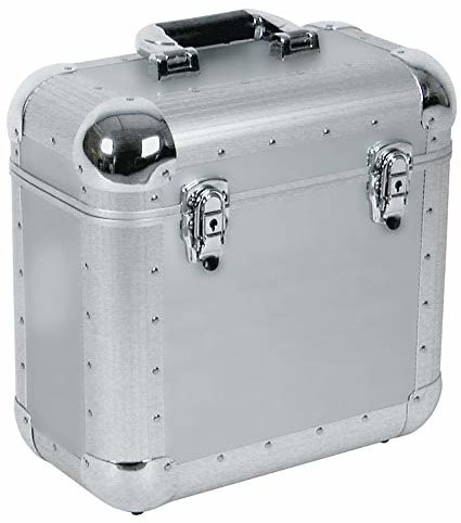 Roadinger Aluminiowe pudełko na battle/Booking, aber. | Płyta w aluminiowej obudowie do 40-50 płyt LPs 30110026