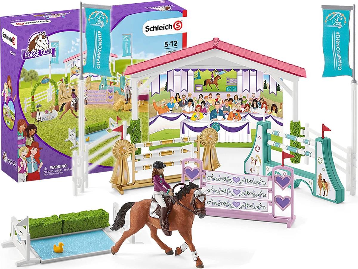 Schleich 42440 Wyścigi Konne Horse Club Sofia & Lisa Turniej 0000045374