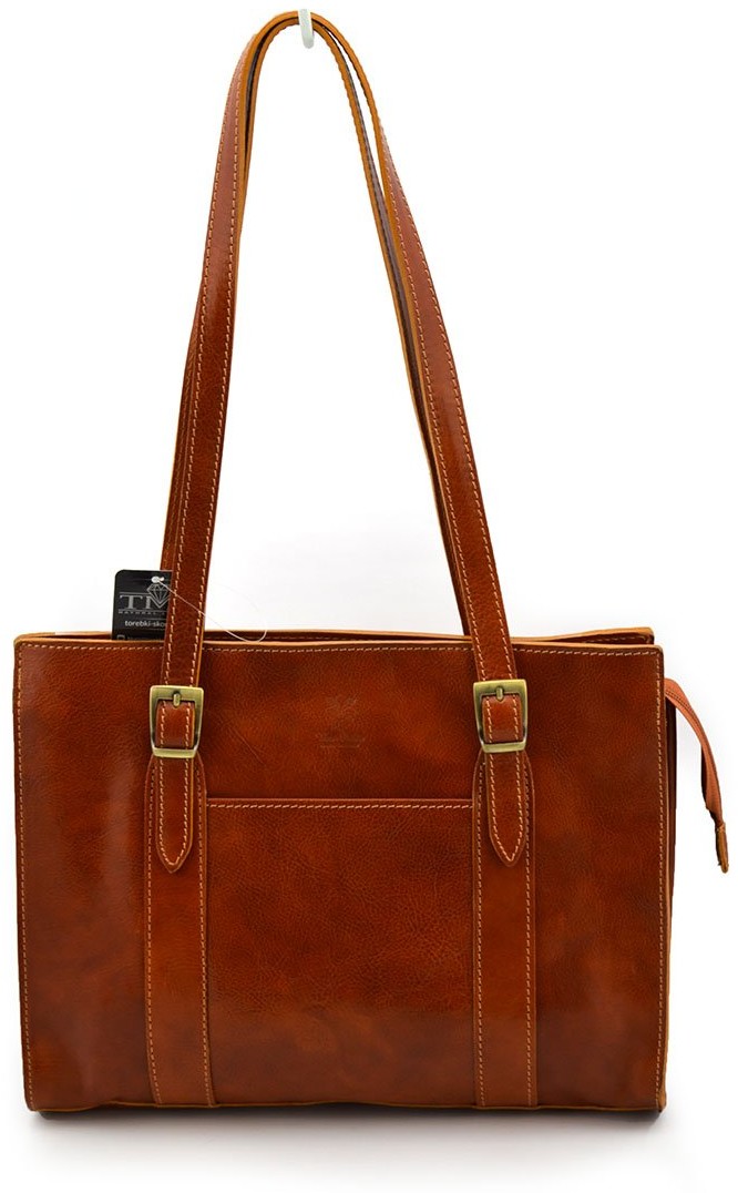 TMC Naturalleather Torebka TMC vp628 camel