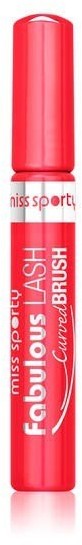 Miss Sporty COTY Maskara do rzęs Fabulous Lash Curved Brush podkręcająca czarna 25408